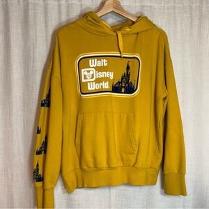 Disney Parks Walt Disney World 50th Anniversary Retro Castle Logo Hoodie Medium